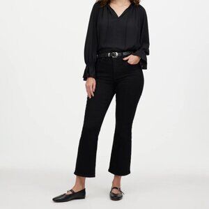 Madewell Black Curvy Kick-Out Jeans (27)